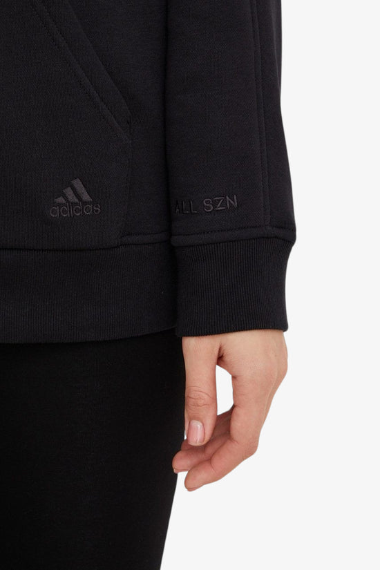 Felpa Con Cappuccio All Szn Boyfriend-adidas performance-Nero-Donna-Hc8823-