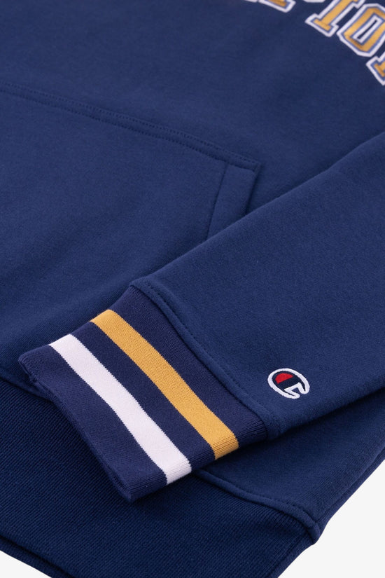 Felpa Con Cappuccio Big Logo College-champion-Blu-Uomo-219174 bs561-