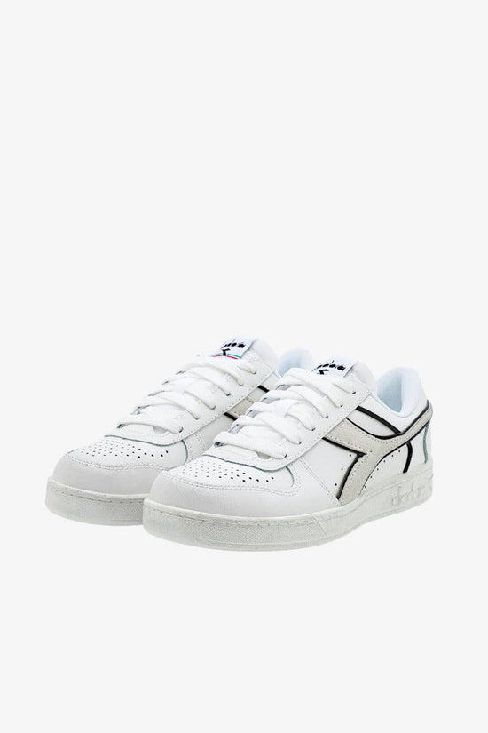 Scarpe Uomo Magic Basket Low Icona Leather-diadora-Bianco-Uomo-501.178568 20006-