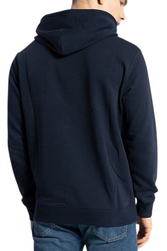 Felpa Con Cappuccio Logo Piccolo-champion-Blu-Uomo-218535 bs501-