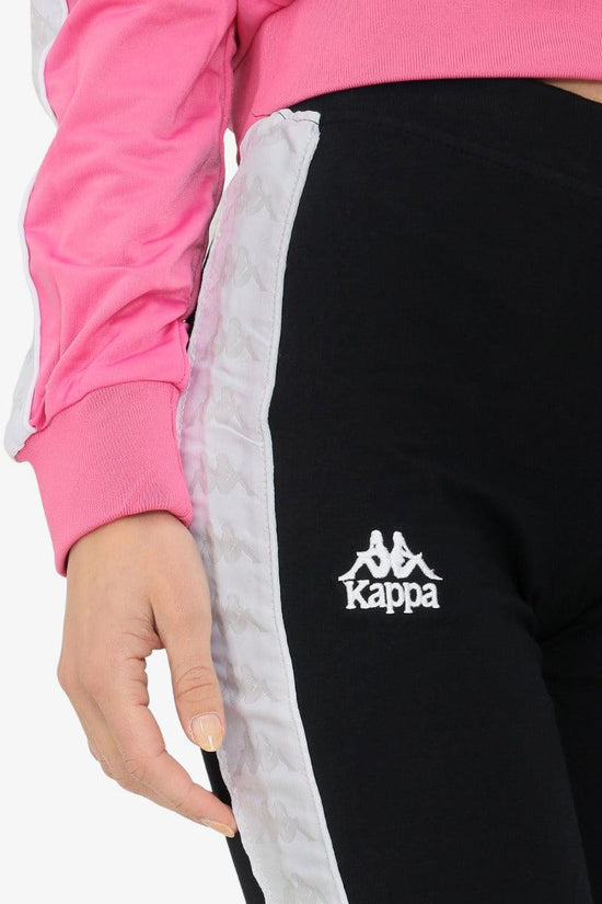 Leggings 222 Banda Anen-kappa-Nero-Donna-303wgj0 bx9-