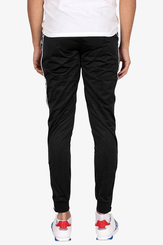 Pantaloni Sportivi 222 Banda Rastoria Slim-kappa-Nero-Uomo-303kuc0 a24-