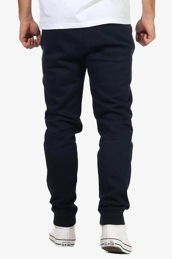 Pantaloni C Logo-champion-Blu-Uomo-214960 bs501-