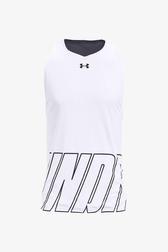 Canotta Baseline Reversibile-under armour-Bianco-Uomo-1361899 100-