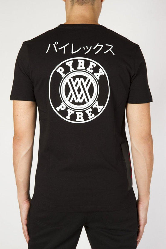 T-Shirt Maniche Corte-pyrex-Nero-Uomo-19ipb40369-