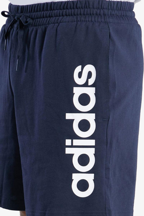 Shorts Aeroready Essentials Chelsea Linear Logo-adidas performance-Blu-Uomo-Gk9605-