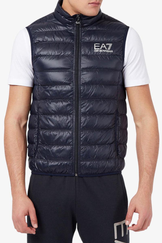 Gilet Piumino Full Zip Packable Core Identity-emporio armani ea7-Blu-Uomo-8npq01 pn29z 1578-