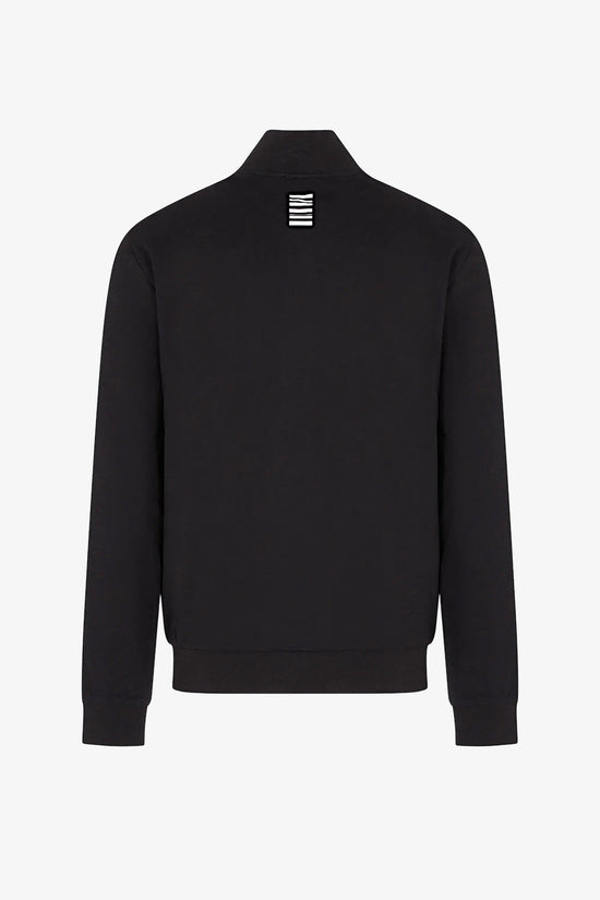 Felpa Full Zip Core Identity-emporio armani ea7-Nero-Uomo-8npm01 pj05z 1200-