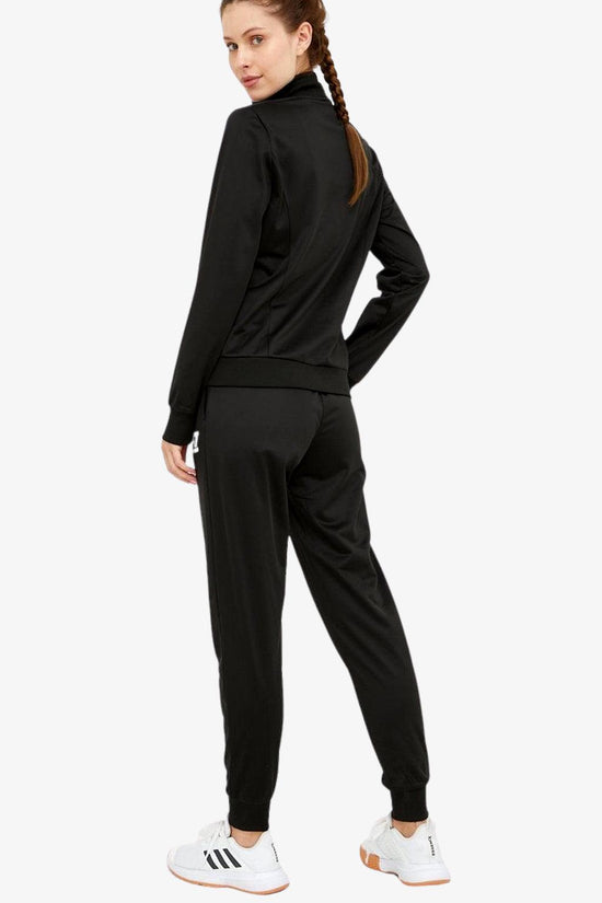 Tuta Full Zip Fundamental Sporty-emporio armani ea7-Nero-Donna-6ltv58 tj26z 1200-