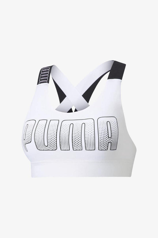 Top Reggiseno Sportivo A Medio Impatto Feel It-puma-Bianco-Donna-520299 02-