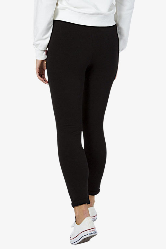 Pantaloni Skinny Logo Piccolo-carlsberg-Nero-Donna-Cbd4446-