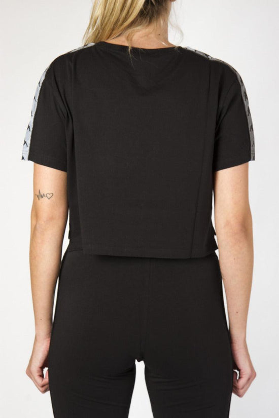 T-Shirt Maniche Corte 222 Bande Daisy Reflective-kappa-Nero-Donna-3113l3w a09-