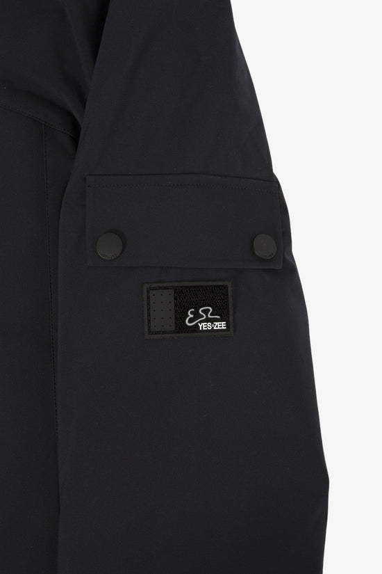 Giubbotto Softshell Full Zip Con Cappuccio-yes zee-Blu-Uomo-J803/o900 0710-