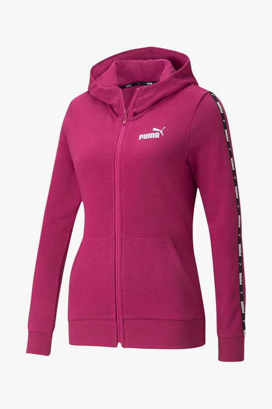Felpa Full Zip Con Cappuccio Power-puma-Rosa-Donna-847119 14-