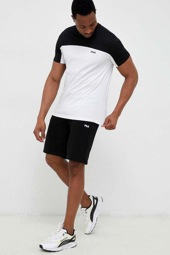 T-Shirt Maniche Corte Blankenburg Blocked-fila-Nero-Uomo-Fam0325 13083-