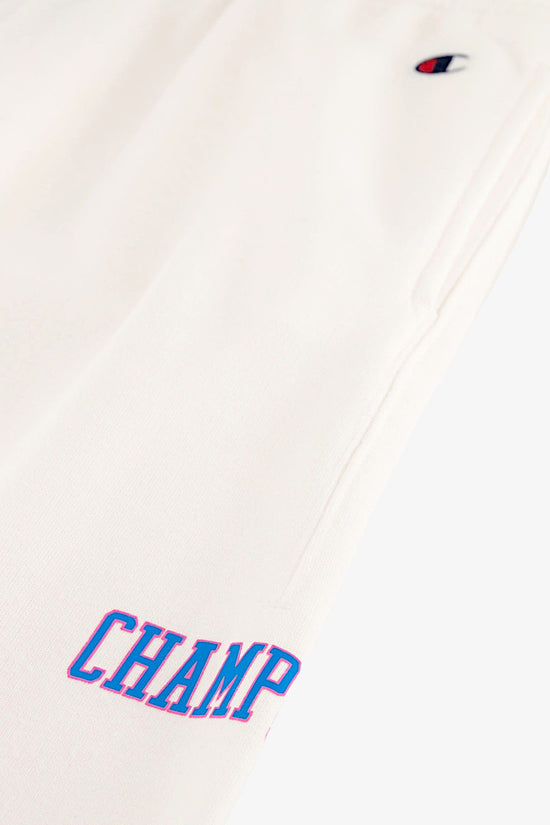 Pantaloni Logo College-champion-Bianco-Donna-116083 ww036-