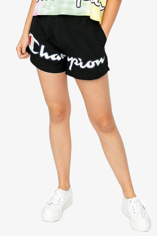 Shorts Big Logo-champion-Nero-Donna-112661 kk001-