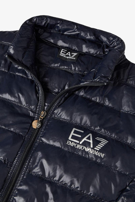 Piumino Leggero Full Zip Logo-emporio armani ea7-Blu-Uomo-8npb01 pn29z 1578-