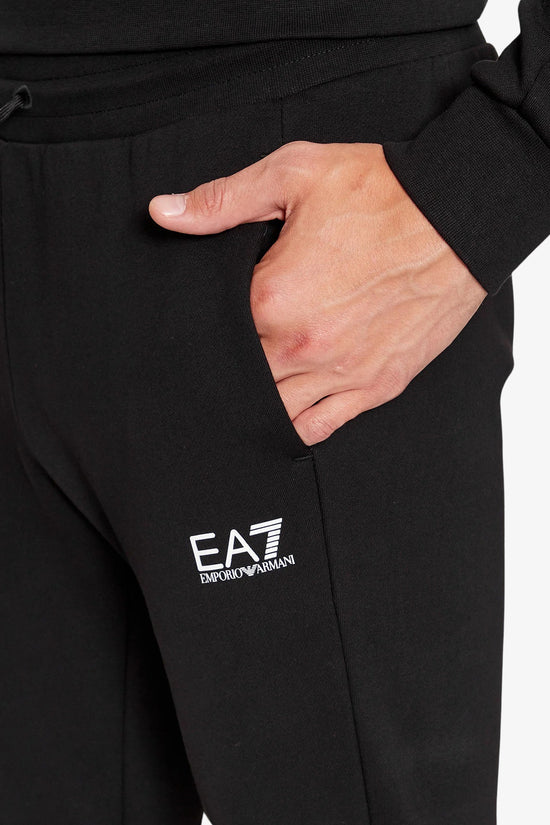 Tuta Con Cappuccio Big Logo Visibility-emporio armani ea7-Nero-Uomo-6rpv65 pj07z 0200-