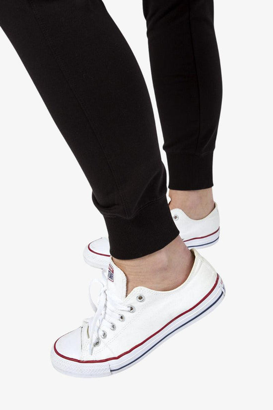Pantaloni C Logo-champion-Nero-Donna-111999 kk001-