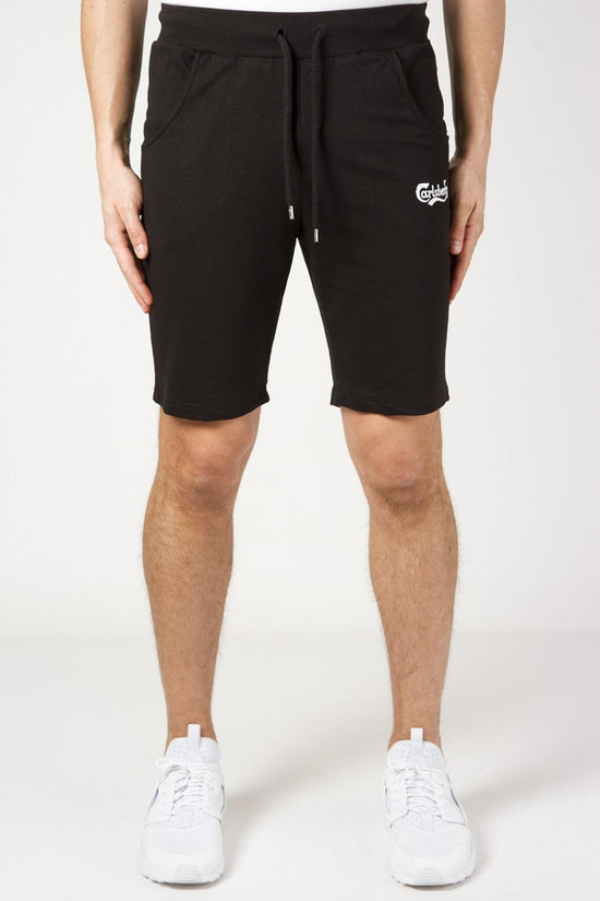 Bermuda Felpa-carlsberg-Nero-Uomo-Cbu3508-