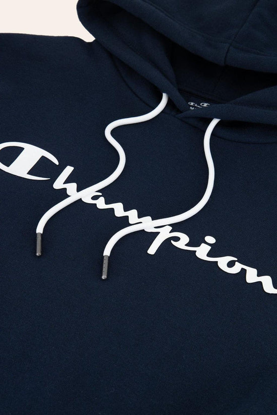 Felpa Con Cappuccio Big Logo-champion-Blu-Uomo-218282 bs501-