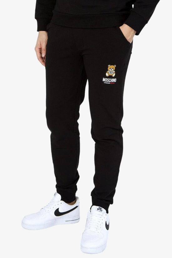 Pantaloni Logo Teddy Bear-moschino underwear-Nero-Uomo-A4326 8104 0555-