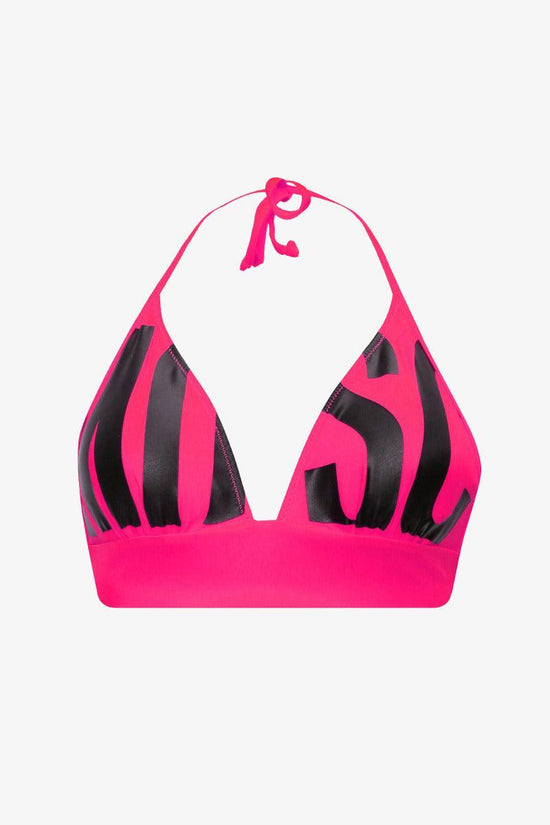 Reggiseno Triangolo Mare Big Logo-moschino swim-Rosa-Donna-A5704 5211 0219-