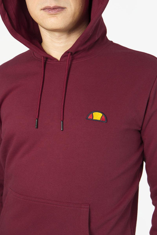 Felpa Con Cappuccio Logo Patch Piccolo-ellesse-Rosso-Uomo-Ehm250w21 274a-