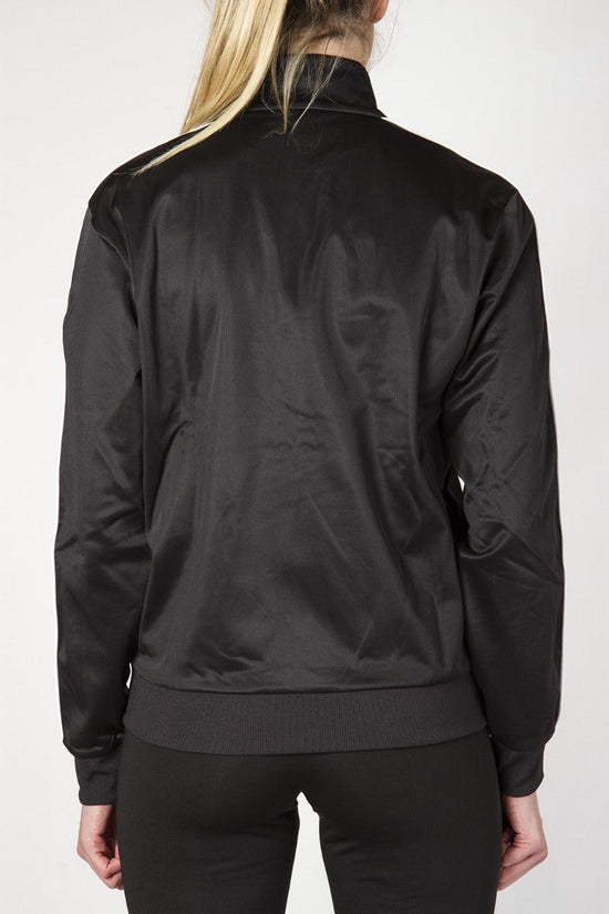 Felpa Full Zip Triacetato Tao Con Bande Logo-fila-Nero-Donna-687687 e09-