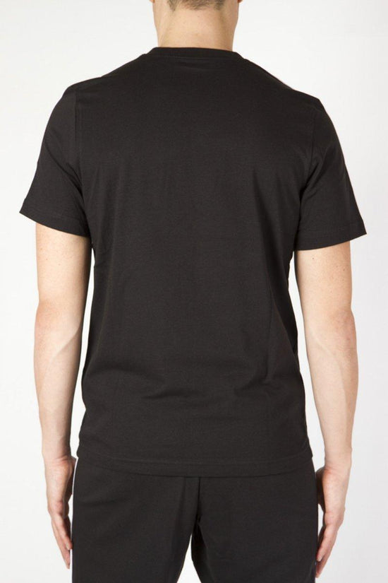 T-Shirt Maniche Corte Essentials 3 Stripes-adidas performance-Nero-Uomo-Dq3113-