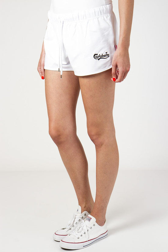 Shorts Felpa-carlsberg-Bianco-Donna-Cbd3118-