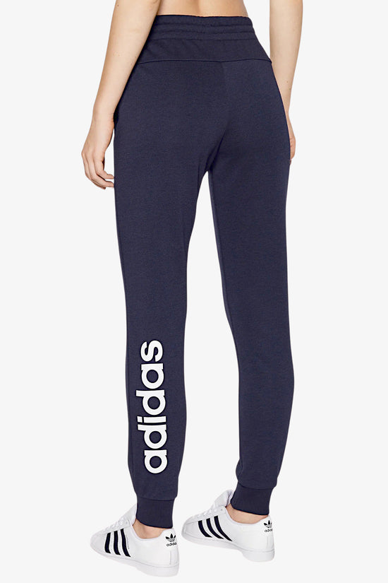 Pantaloni Essentials Linear Cuffed-adidas performance-Blu-Donna-Ic6869-
