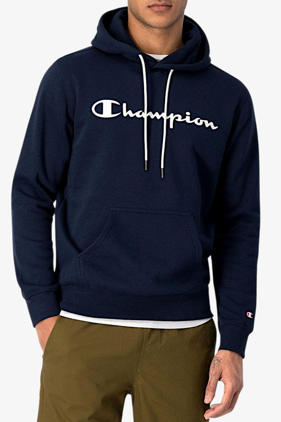 Felpa Con Cappuccio Big Logo-champion-Blu-Uomo-218282 bs501-