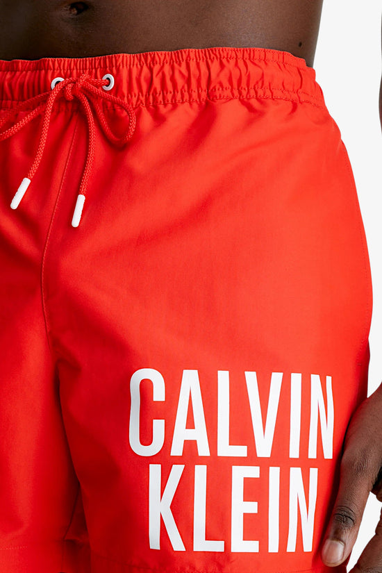 Boxer Mare Big Logo Intense Power-calvin klein swimwear-Rosso-Uomo-Km0km00794 xne-