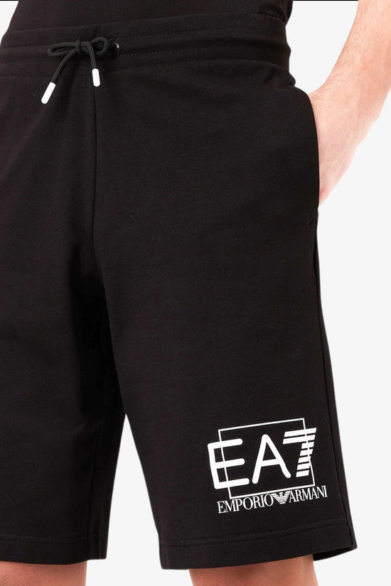 Bermuda Visibility Box Logo-emporio armani ea7-Nero-Uomo-3rps63 pj05z 1200-