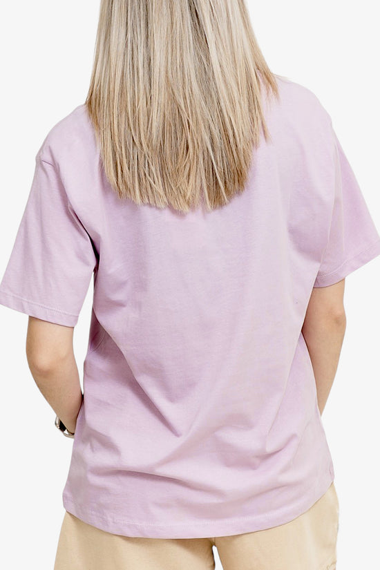 T-Shirt Maniche Corte Logo Piccolo Biendorf-fila-Viola-Donna-Faw0452 40040-