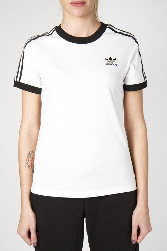 T-Shirt Maniche Corte 3-Stripes-adidas originals-Bianco-Donna-Ed7483-