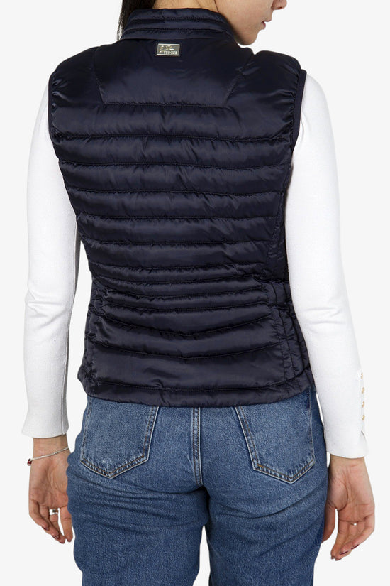 Gilet Piumino Full Zip-yes zee-Blu-Donna-J231/qp00 0710-