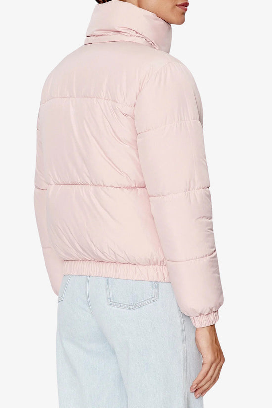 Piumino Corto Full Zip Con Cappuccio Buchen-fila-Rosa-Donna-Faw0549 40029-