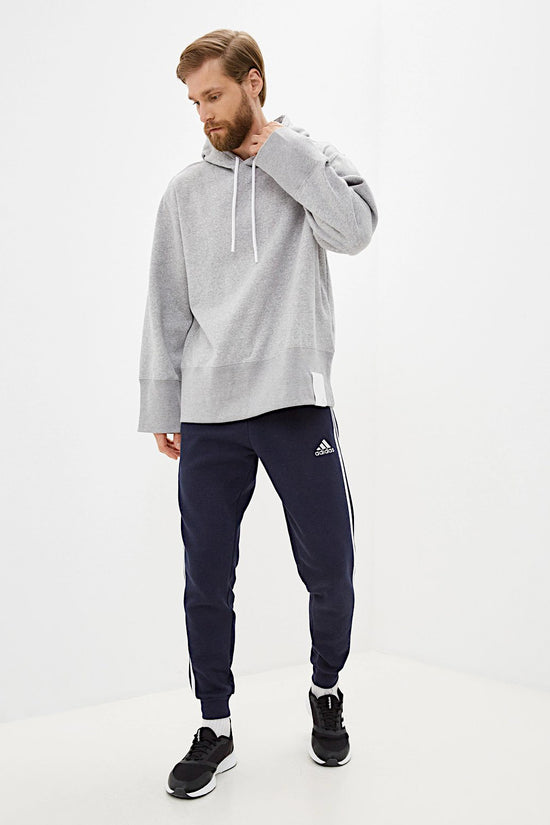 Pantaloni Essentials Fitted 3-Stripes-adidas performance-Blu-Uomo-Gm1090-