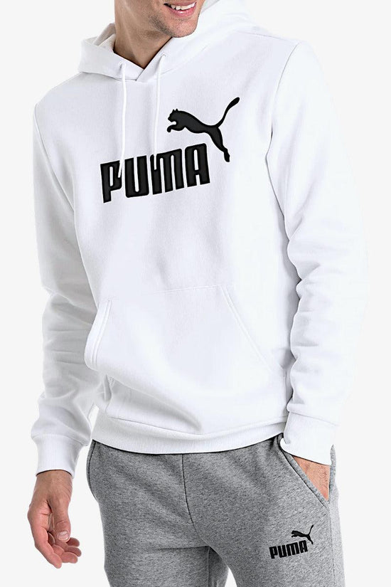 Felpa Con Cappuccio Essentials-puma-Bianco-Uomo-586686 02-