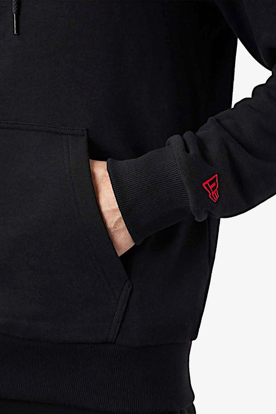 Felpa Full Zip Con Cappuccio Chicago Bulls NBA Script-new era-Nero-Uomo-60284698-