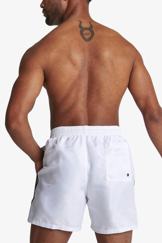 Boxer Mare Bande Logo-nike swim-Bianco-Uomo-Nessd512 100-