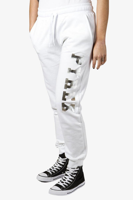 Pantaloni Logo Argentato-pyrex-Bianco-Donna-21epb42230-
