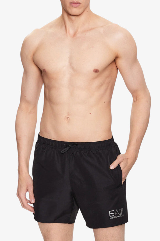 Boxer Mare Logo Piccolo-emporio armani ea7-Nero-Uomo-902000 cc721 00020-