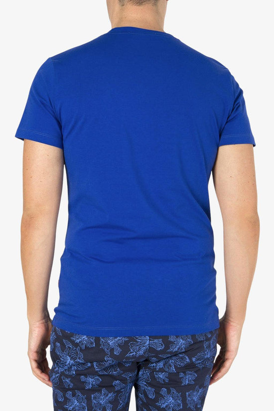 T-Shirt Maniche Corte Big Logo-carlsberg-Blu-Uomo-Cbu4923-