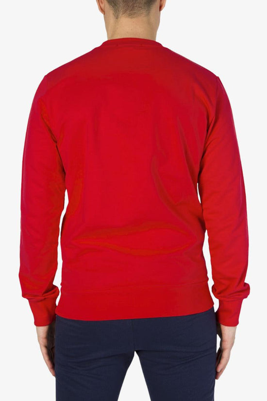 Felpa Girocollo Big Logo-carlsberg-Rosso-Uomo-Cbu4917-