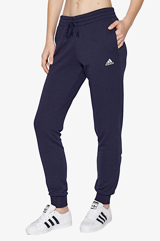 Pantaloni Essentials Linear Cuffed-adidas performance-Blu-Donna-Ic6869-