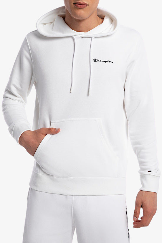 Felpa Con Cappuccio Logo Piccolo-champion-Bianco-Uomo-218535 ww001-
